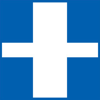 Panneau fluvial Les voies rencontrées sont considérées comme affluentes de la voie suivie - E9b