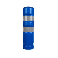 Balise auto-relevable bleue