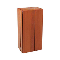 Corbeille rectangulaire - 100 litres chêne clair