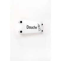 Plaque de porte H100 x L300 - Douche - Gamme ICE
