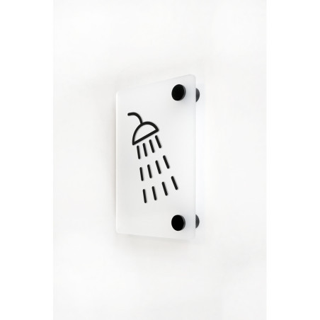 Plaque de porte H150 x L100 - Douche - Gamme ICE