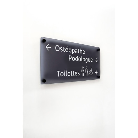 Directionnel H250 x L400 - Fixation entretoises - Gamme ICE