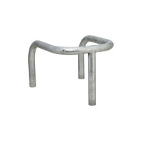 Etrier de protection - Ø 60 mm - acier galvanisé - scellement direct