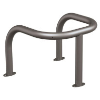 Etrier de protection - Ø 60 mm - gris - sur platines