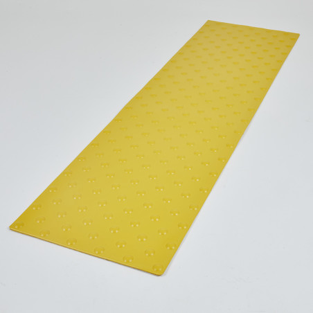 dalle podotactile jaune de côté
