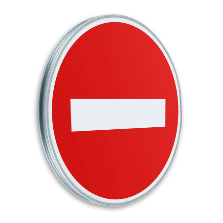 Panneau Sens interdit - B1 - Gamme standard - Classe 1 Panneau Sens interdit - B1 - Gamme standard - Classe 1