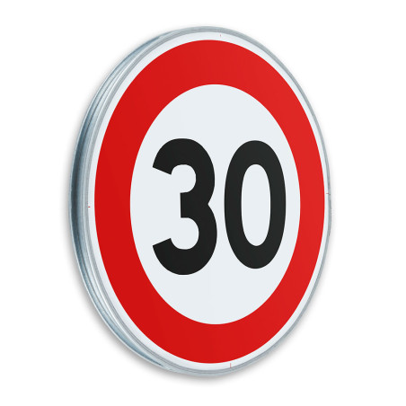 Panneau Limitation de vitesse 30 km/h - B14 - Gamme standard - Classe 1 Panneau Limitation de vitesse 30 km/h - B14 - Gamme standard - Classe 1