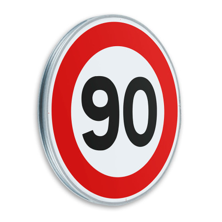 Panneau Limitation de vitesse 90 km/h - B14 - Gamme standard - Classe 1