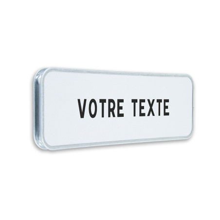 Panonceau avec texte personnalisable - Direct Signalétique