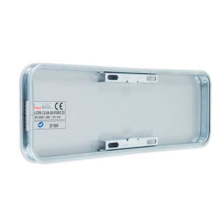 Panonceau Texte Personnalisé 1 ligne - Dos - 150x500 mm - Gamme éco