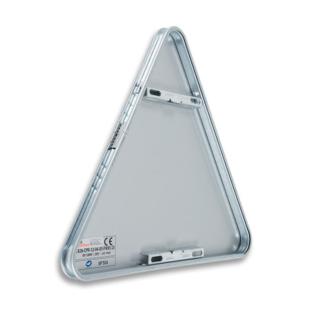 Panneau d´intersection priorité à droite - AB1 - Dos - Gamme éco