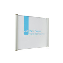 Plaque de porte gamme Office