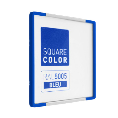 Plaque de porte Embouts bleu  - Square Color