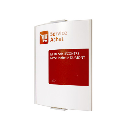 Plaque de porte à personnaliser - Caps