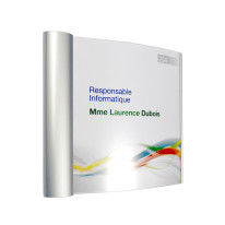 Plaque de porte à personnaliser - Arcade