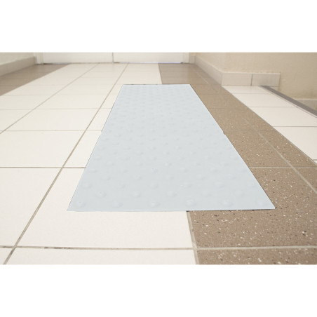 dalle podotactile blanc