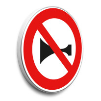 Panneau Interdiction de klaxonner - B16 - Gamme standard - Classe 1