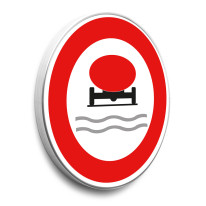 Panneau Accès interdit aux véhicules polluants - B18b - Gamme standard - Classe 1