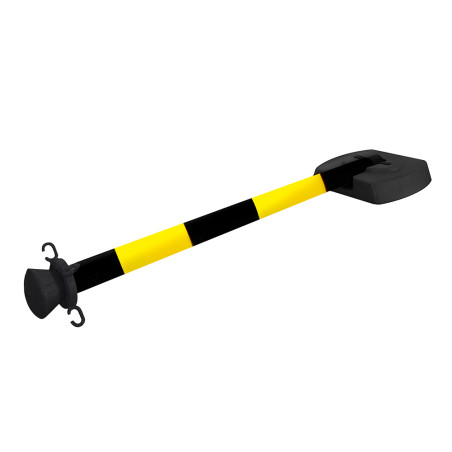 poteau jaune noir 3