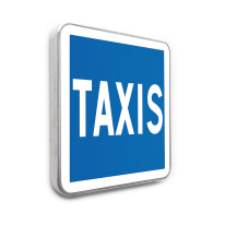 Panneau d´indication Taxis - C5 - Gamme standard - Classe 1