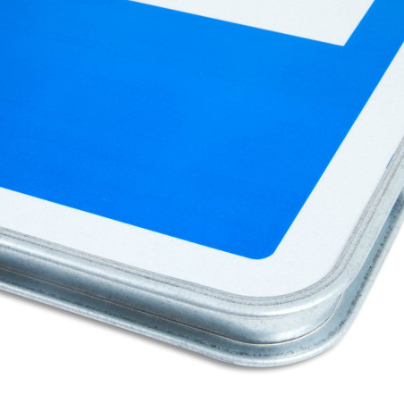 Panneau Priorité par rapport à la circulation venant en sens inverse - C18 - Zoom avant - Gamme éco - Classe 1