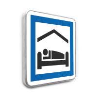 Panneau Chambres d´hôtes et gîte - CE5b - Gamme standard - Classe 1