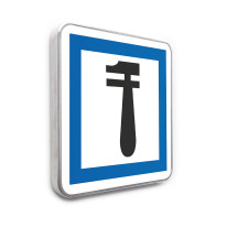 Panneau Poste de dépannage - CE28 - Gamme standard - Classe 1