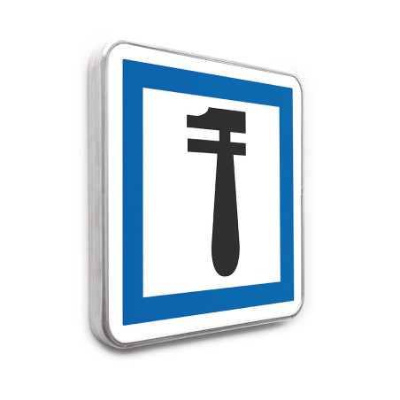 Panneau Poste de dépannage - CE28 - Gamme standard - Classe 1