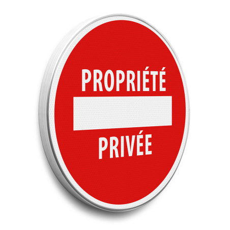 Propriété Privée Panneau - Gamme standard - Classe 1