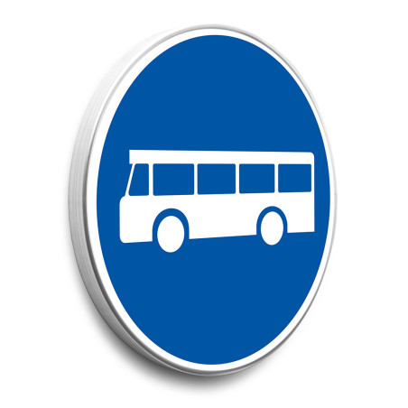 Panneau Voie réservée aux autobus - B27a - Gamme standard - Classe 1