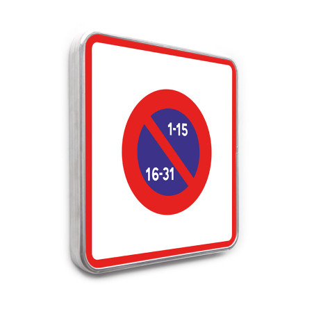 Panneau de stationnement B6b2 - Gamme standard - Classe 1