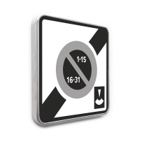 Panneau de stationnement B50e - Gamme standard - Classe 1