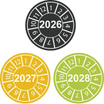 Pastilles calendrier 2026 2027 2028
