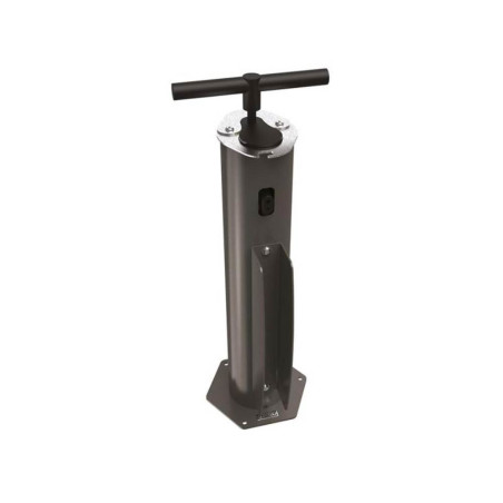 Station de réparation + gonfleur - Gris