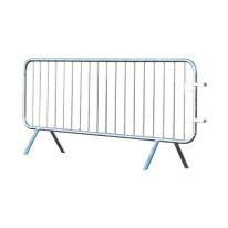 Barrière amovible de sécurité type police (18 barreaux)