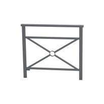 Barrière urbaine - L 1000 mm - Gris