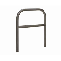 Barrière métallique économique renforcée - Scellement Direct - 1000 mm - Gris