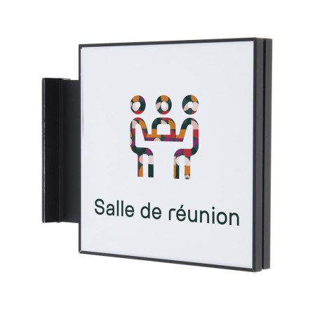 Drapeau signalétique gamme Pégase noire