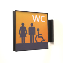 Drapeau signalétique gamme Slim