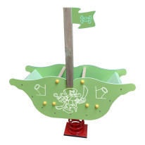 Jeu sur ressort bateau pirate