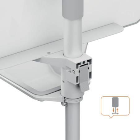 Chevalet de conférence mobile