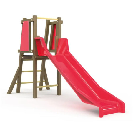 Toboggan pour enfants hauteur de glisse 1100 mm