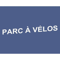 Sticker "PARC À VÉLOS"