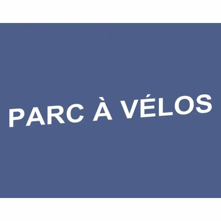 Sticker "PARC À VÉLOS"