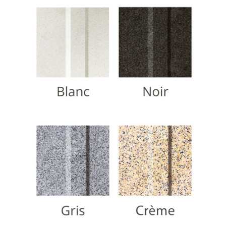 nuancier pour bande de perception granitée