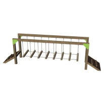 Parcours d'obstacles tapis volant