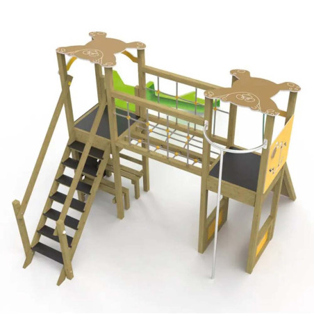 Structure multi activités thème jungle