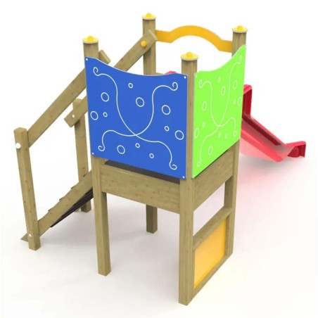 Structure multi-jeux pour enfants