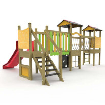 Structure multi-jeux pour enfants