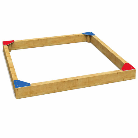 bac à sable enfants en bois